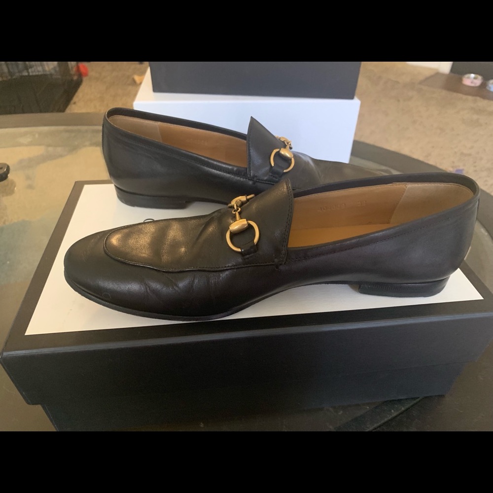 Gucci Leather Classic Loafers